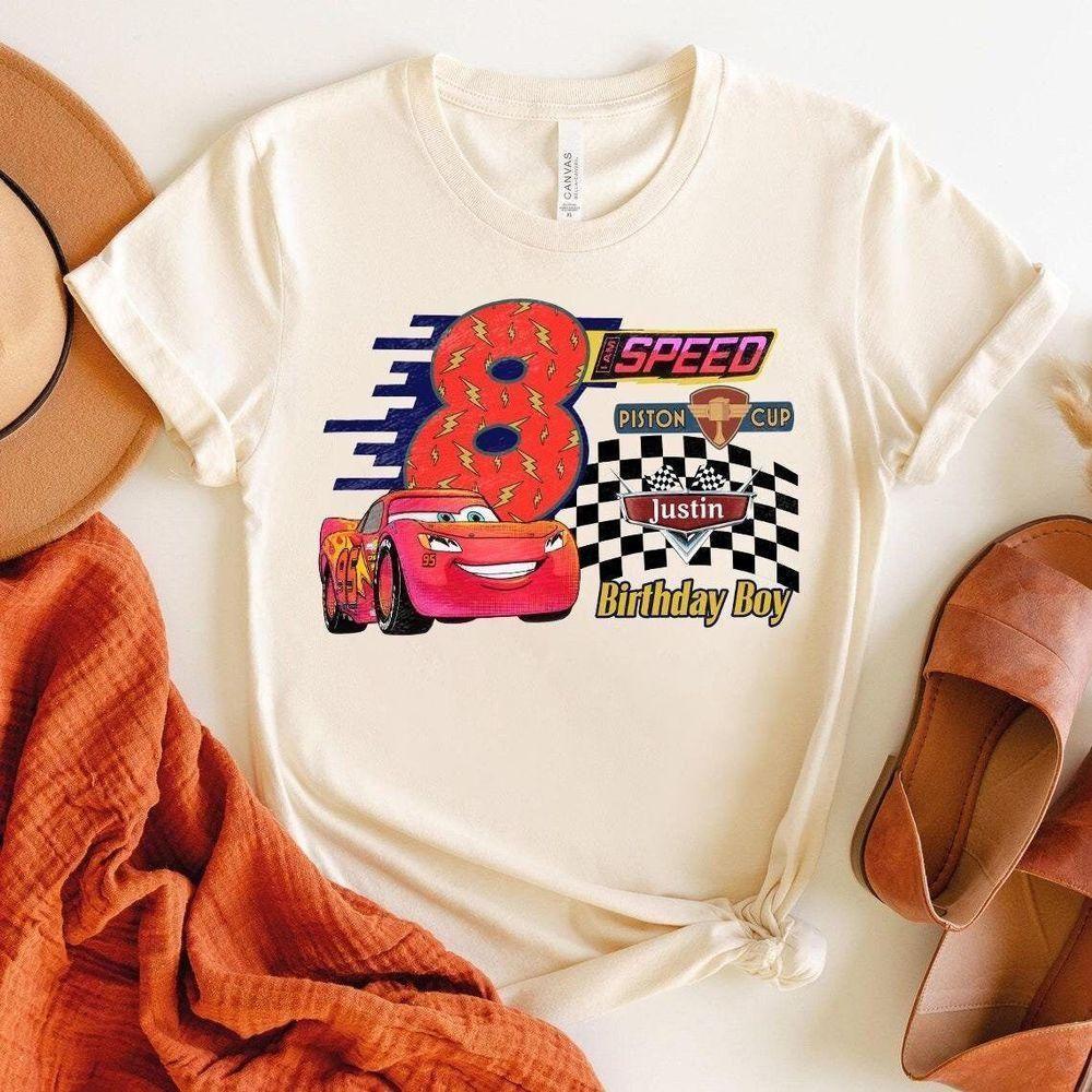 Personalized Cars Lightning Mcqueen Birthday Vuitino Merch